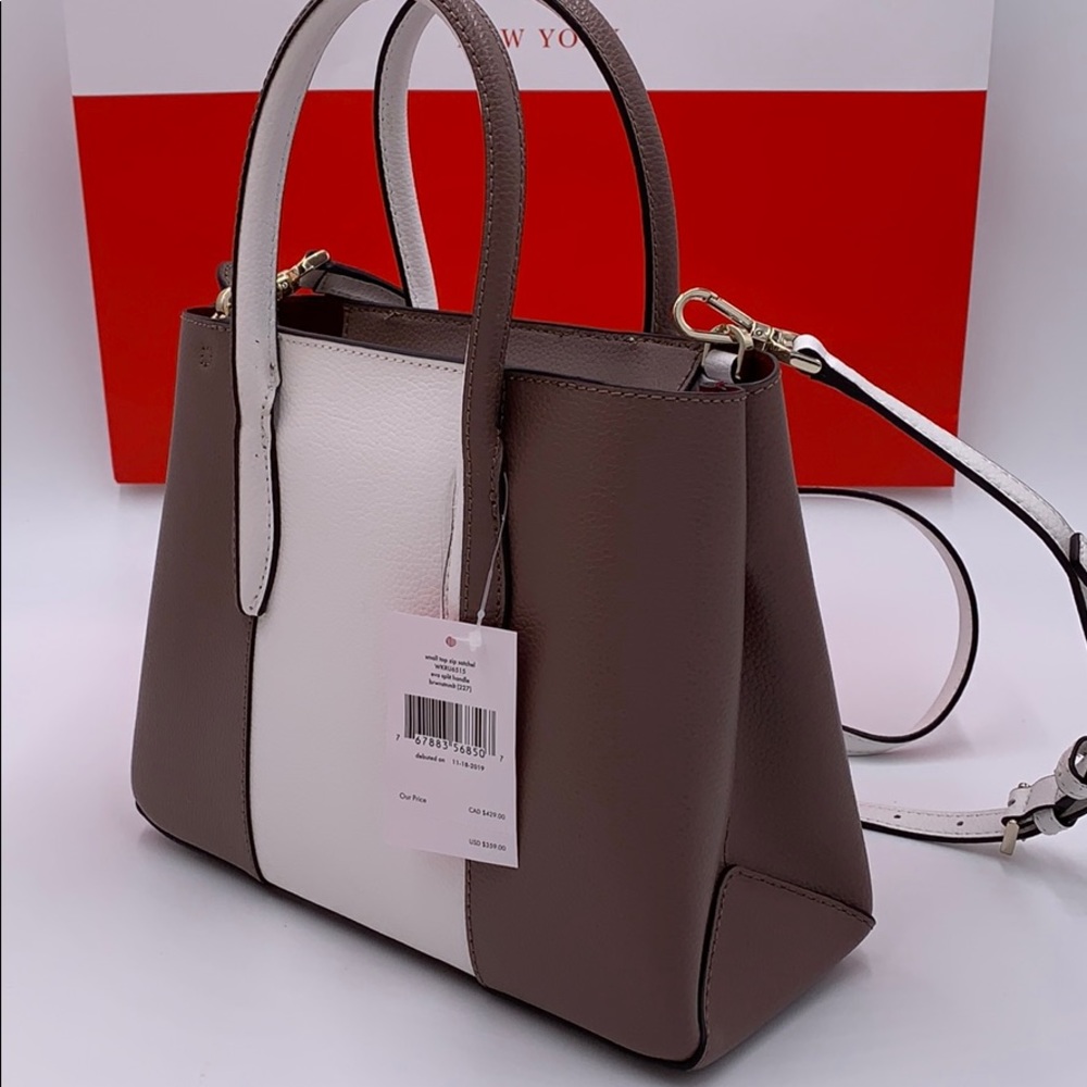 Kate Spade Eva Split Handle Small Top Zip Satchel - Picture 5 of 16